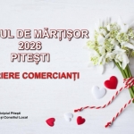 Înscrieri comercianți – Târgul de Mărțișor 2026, Pitești