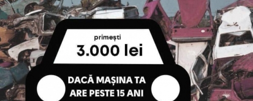 ANUNȚ privind deschiderea sesiunii de finanțare a Programului Rabla Local la nivelul UAT Pitești, județul Argeș