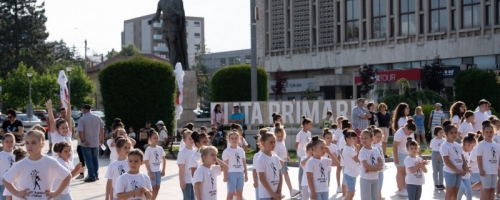 Pitești, gazda unui flash mob impresionant