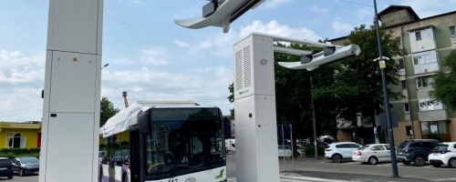 Recepție la terminarea lucrărilor pentru 3 stații de încărcare rapidă, pe strada Independenței, din Pitești!