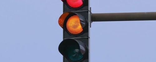 Semafor întrerupt pentru reparații