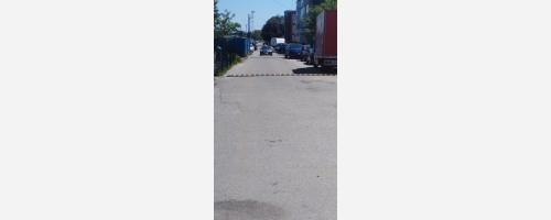 Limitatoare de viteză - strada Cornel Chiriac, Pitești