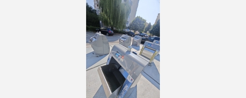Noile containere îngropate și de suprafață, din cartierul Găvana, sunt funcționale!
