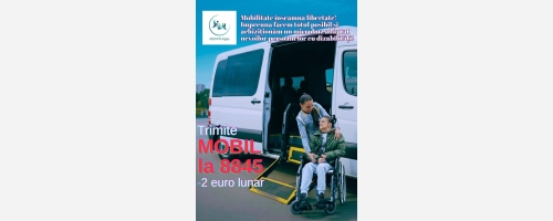 Primăria Municipiului Pitești, alături de comunitate – susținem împreună campania pentru achiziționarea unui microbuz adaptat persoanelor cu dizabilități!