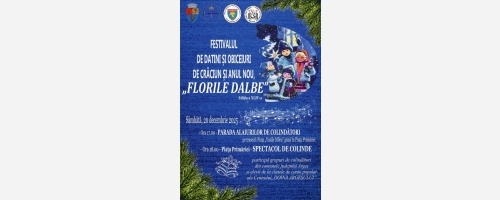 SÂMBĂTĂ SEARA - FESTIVAL DE DATINI ȘI OBICEIURI, LA PITEȘTI!