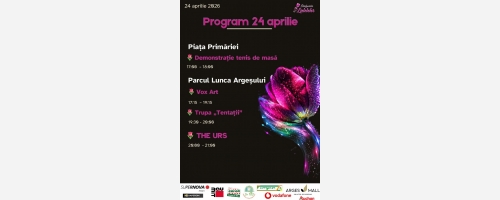 Simfonia Lalelelor – astăzi, seara prinde viață în parc!